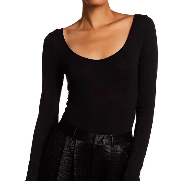 Onesie Cross Back Black Long Sleeve - Picture 7 of 8